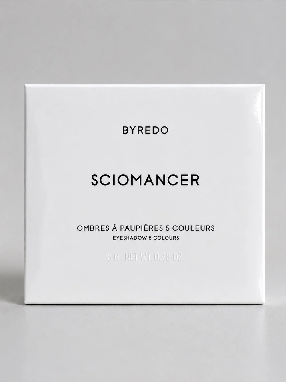 Byredo Sciomancer Eyeshadow Palette — Copper, Purple, Teal, Olive, Gunmetal